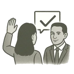 Vote en ligne en séance, en direct pendant une réunion